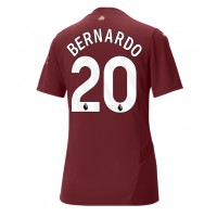 Camiseta Manchester City Bernardo Silva #20 Tercera Equipación Replica 2024-25 para mujer mangas cortas